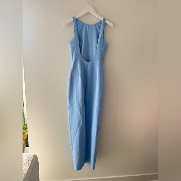 AMANDA UPRICHARD NWT Marbella Maxi Dress in Baby Blue S - Picture 6 of 8